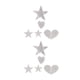 thumbnail image 4 of Apliques de diamantes de imitación en forma de estrella, 10 piezas de parches de estrella para planchar con diamantes de imitación en forma de estrella, parches para coser, materiales ecológicos, 4 of 14