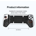 thumbnail image 2 of Phone Controller Joystick Bluetooth-Compatible5.3 Turbo/Back Button/Vibration Cell Phone Gamepad Macro Function for Android iOS, 2 of 8