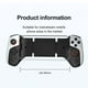 thumbnail image 2 of Phone Controller Joystick Bluetooth-Compatible5.3 Turbo/Back Button/Vibration Cell Phone Gamepad Macro Function for Android iOS, 2 of 8