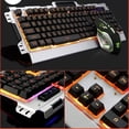 thumbnail image 2 of Kit Teclado Mouse Gamer Metálico DOSYU RGB Ergonómico, 2 of 5