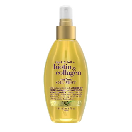 Thick & Full Biotin & Collagen Weightless Hydrating Oil Mist, 4 fl. oz
