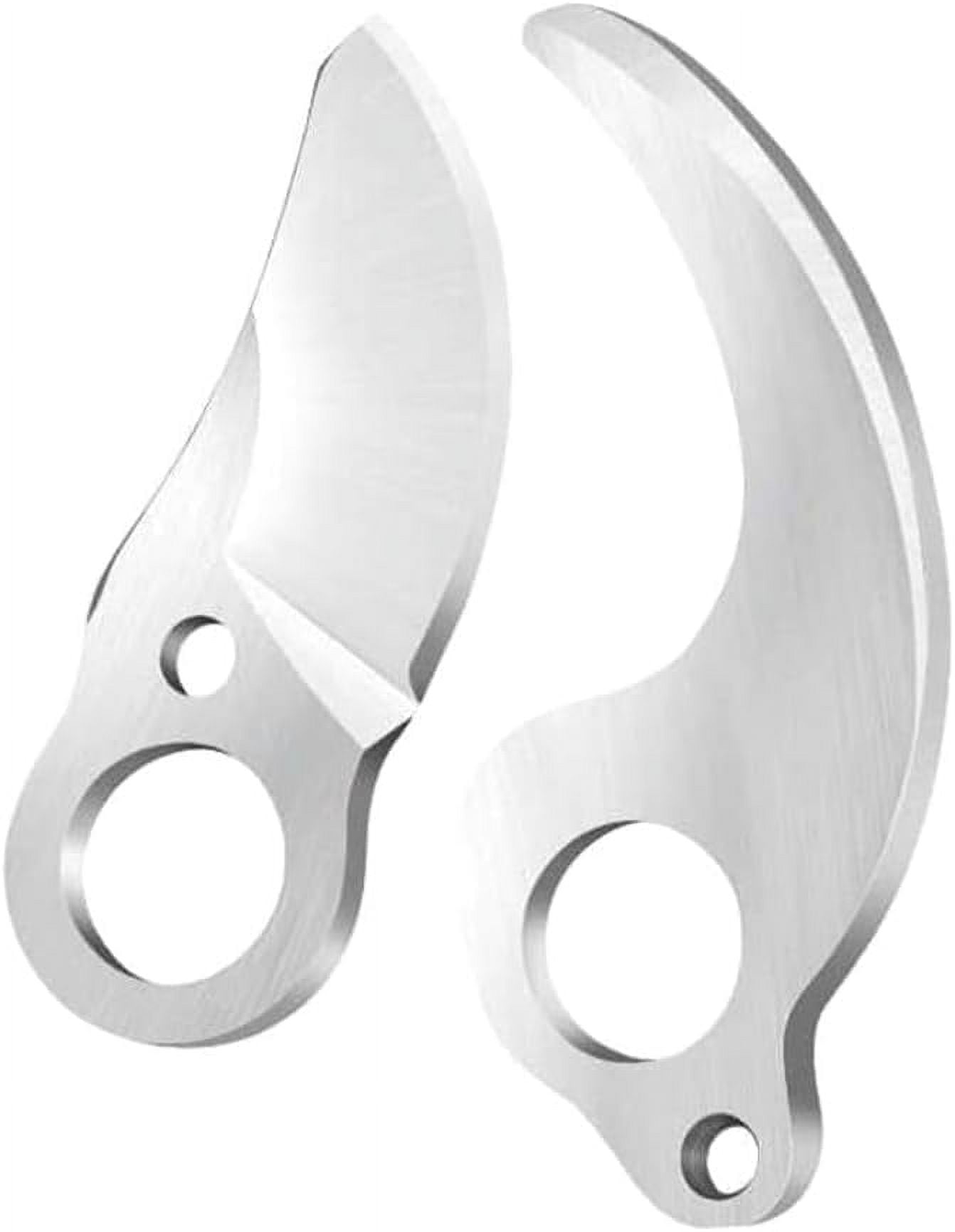 EcoNesxp Pruners Cordless Pruners 2 Pieces Electric Pruning Shears Blades Garden Pruning Shears Blades Replacement T-Shaped Pruners Electric Pruners Silver Pieces Electric Pruning Shears Blades 2 Pie