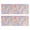 Pink Pioneer Flower, variant on Kitchen Rugs Sets Of 2,Multicolor Ethnic Mandala Pattern Anti Fatigue Kitchen Mat Rugs Non Slip Washable,Decorative Kitchen Floor Mats for Kitchen,Sink,Laundry,17"X47"