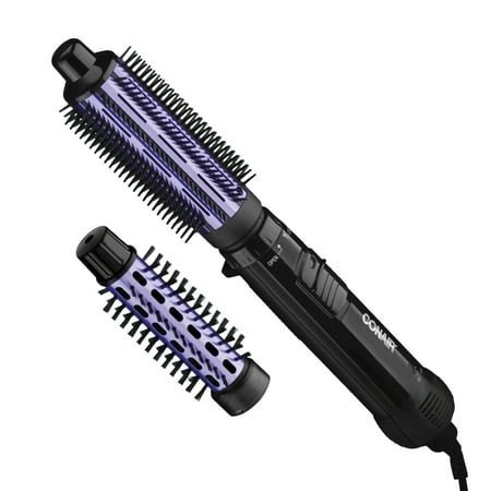 Conair Volume 2 In 1 Hot Air Brush With 1 5 Curling Brush 1