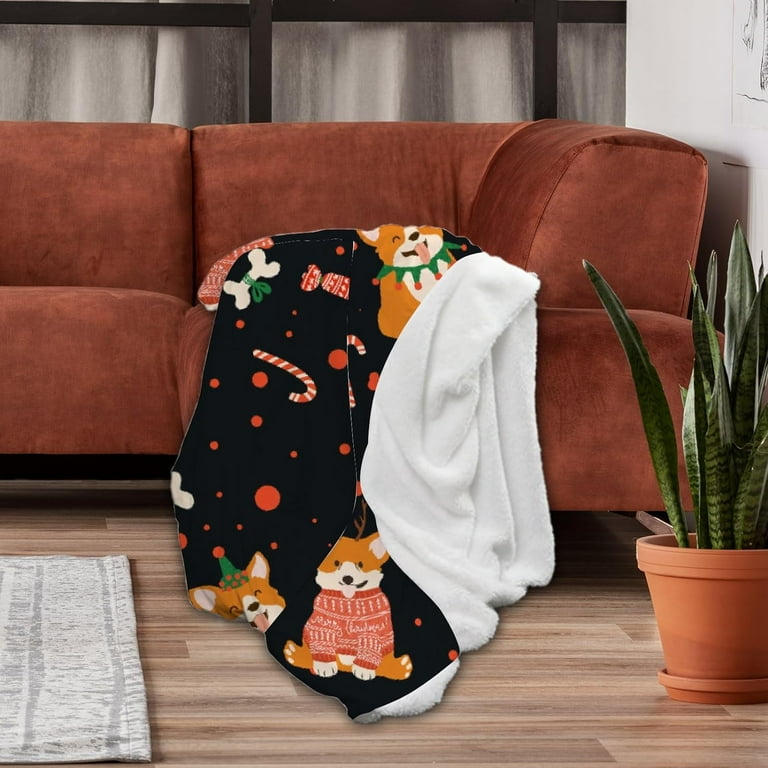 Corgi Hooded Blanket Corgi Hooded Blanket