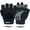 Black, variant on Weight Lifting Gloves Full Palm Protection, Workout Gloves for Gym, Cycling, Exercise, Breathable, Super Lightweight for Mens and Women