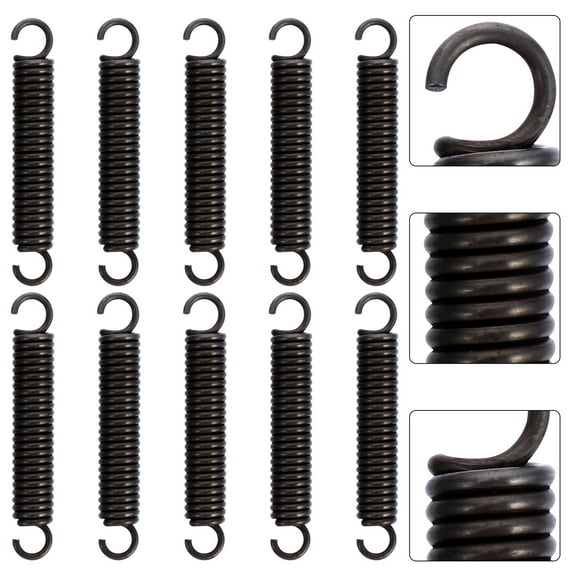 TAILTOSS 10 Pcs Dual Hook Tension Springs For Home Applications Easy Replacement For Extra Durability