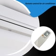 thumbnail image 4 of Bearachild Mando a distancia para aire acondicionado, controlador de plástico blanco portátil, accesorios para regulador de aire acondicionado, Electrodomésticos Bearachild HA075206-00, 4 of 6