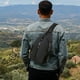 thumbnail image 4 of Bolso de pecho a caballo, bolso de ocio para hombre de gran capacidad a la moda, bolso, 4 of 5