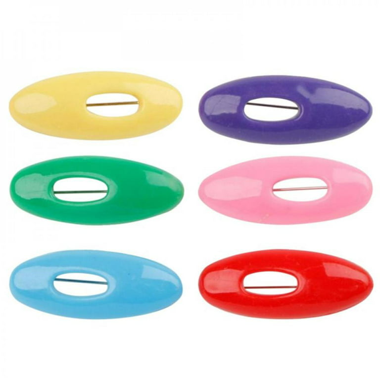 8Pcs/set Muslim Hijab Pins Color Multicolors Plastic Safety Pins