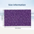 thumbnail image 2 of Purple glitter Lightning Print Bath Towel, Highly Absorbent towels for bathroom Quick Drying Microfiber Bath Towels for Body, Soft Shower Towels for Sport, Yoga, SPA, Gym 27x55in, 2 of 5
