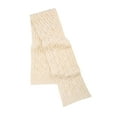 thumbnail image 4 of SAOL Irish Cable Knitted Warm Scarf 100% Premium Soft Merino Wool Men`s Aran Knitwear from Ireland, 4 of 4