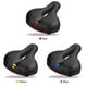 thumbnail image 5 of Irfora Asiento de bicicleta MTB impermeable, asiento de bicicleta transpirable y hueco, cojín de asiento de ciclismo de espuma viscoelástica suave con absorción de impactos dual Irfora Sillín de bicicleta, 5 of 7