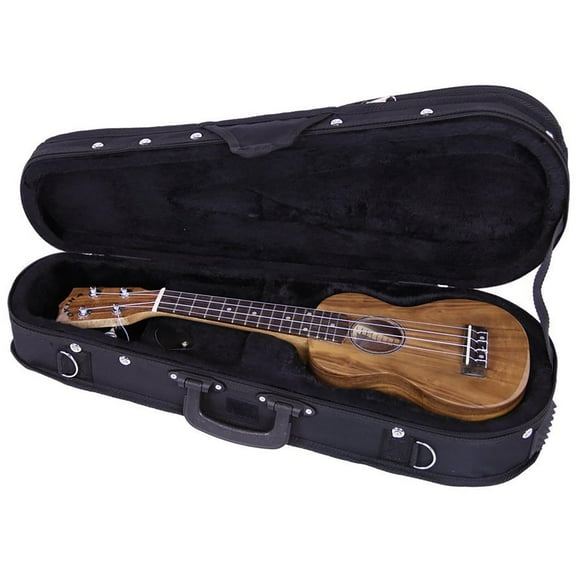 Gearlux Concert Ukulele Polyfoam Case - Black