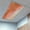 Orange, variant on Purple Ombre Coastal Fluorescent Light Covers, Summer Nautical Beach Ocean Seaside Magnetic Light Covers for Ceiling Lights, Fluorescent Ceiling Shade for Classroom Bedroom Office 4x2Ft x 1PCS
