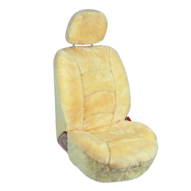 Leader Accessories One Genuine Sheepskin Seat Cover Universal for Car