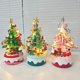 thumbnail image 4 of Bloques de construcción de árbol 2024, caja de música navideña con caja de presentación, decoración LED, tren de Navidad, juguetes, regalos de navidad, 4 of 5