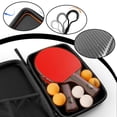 thumbnail image 3 of SharkTRUE Large Capacity, Durable & Waterproof Table Tennis Racket Bag With Multiple Protection, 3 of 8