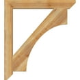 thumbnail image 3 of Ekena Millwork 4"W x 34"D x 38"H Westlake Slat Rough Sawn Bracket, Western Red Cedar, 3 of 4