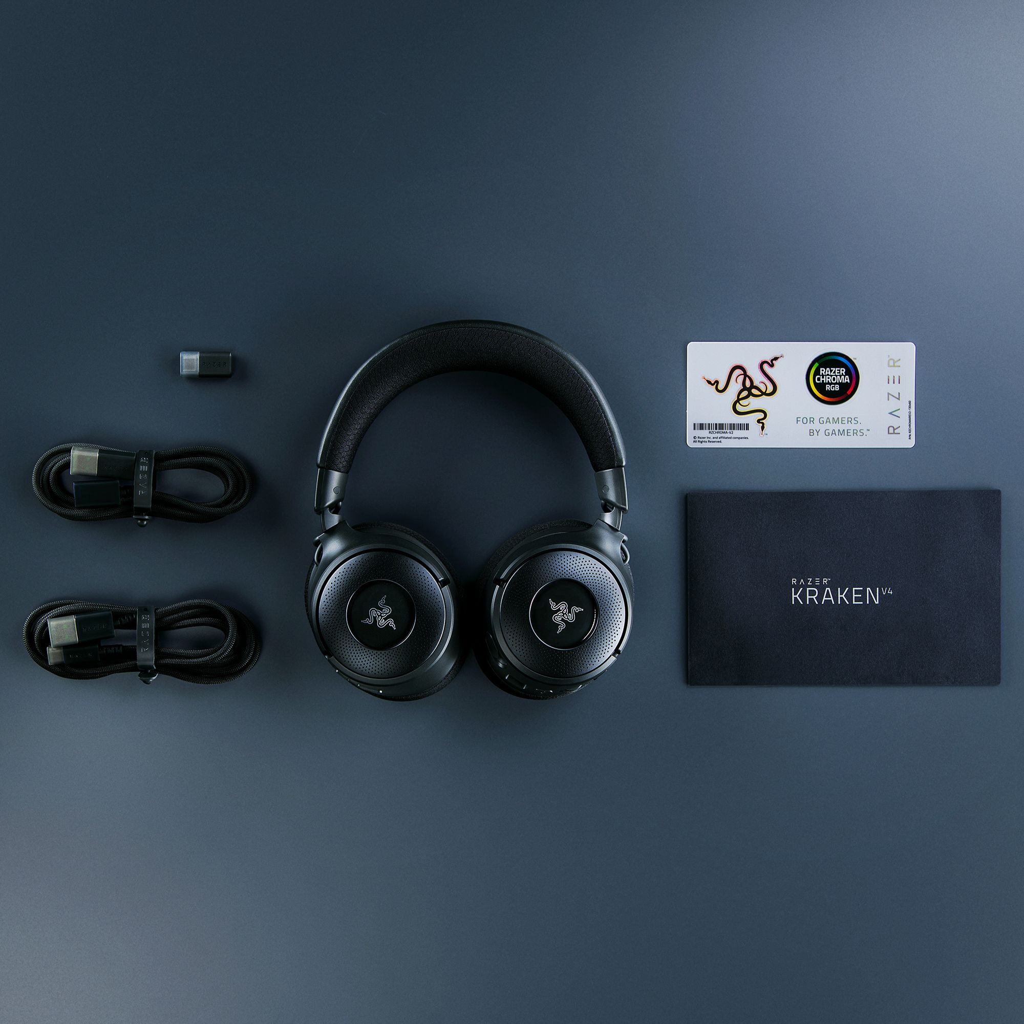 Razer Kraken V4 Wireless Gaming Headset, Black photo 8