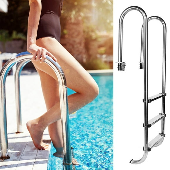 Pool Ladder, Swimming Pool Ladder, Replacement Ladder Steps Pool Supply For Hot Tubs Private Swimming Pools Large Swimming Pools