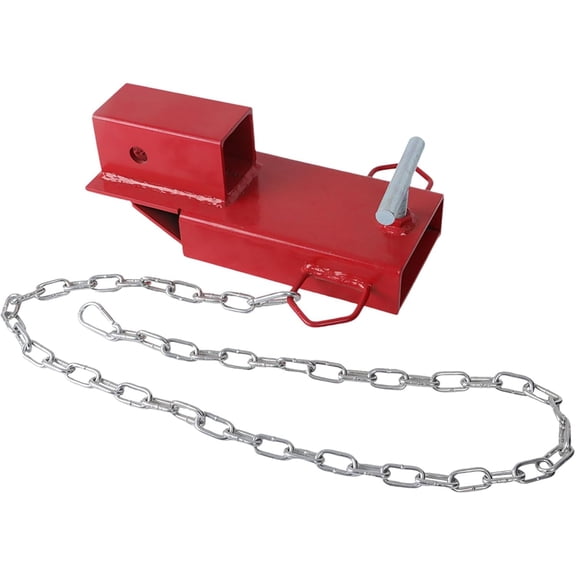 LABLT Autoparts 2 Forklift Hitch Receiver Pallet Fork Trailer Towing Adapter Attachment