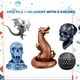 thumbnail image 5 of Filamento para impresora 3D Pangda 1.75 mm multicolor PLA 2 kg, 5 of 7