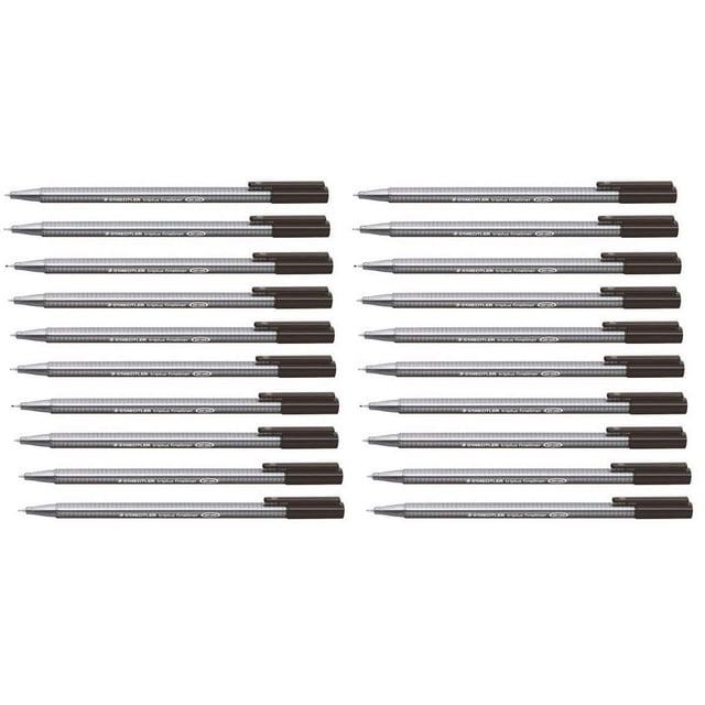 Marcador STAEDTLER Triplus Fineliner 0,3 mm Paquete de 20