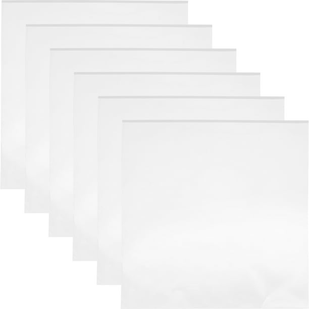 WORGEOUS Mangas de registro de vinilo externo de 30 piezas cubiertas de protección de registro de plástico adhesivo