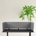 thumbnail image 3 of ReFocus™ Raw Clamp-On Acoustic Desk Divider – Reduce Noise and Visual Distractions with this Lightweight Desk Mounted Privacy Panel (Castle Gray, 59"  x 16" , 23.6"  x 16" , & 23.6"  x 16" ), 3 of 5
