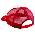 thumbnail image 2 of Beechfield Junior Vintage Snapback Mesh Trucker Cap / Headwear, 2 of 3