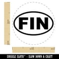 thumbnail image 2 of Finland FIN Self-Inking Rubber Stamp Ink Stamper - Black Ink - Medium 1 Inch, 2 of 7