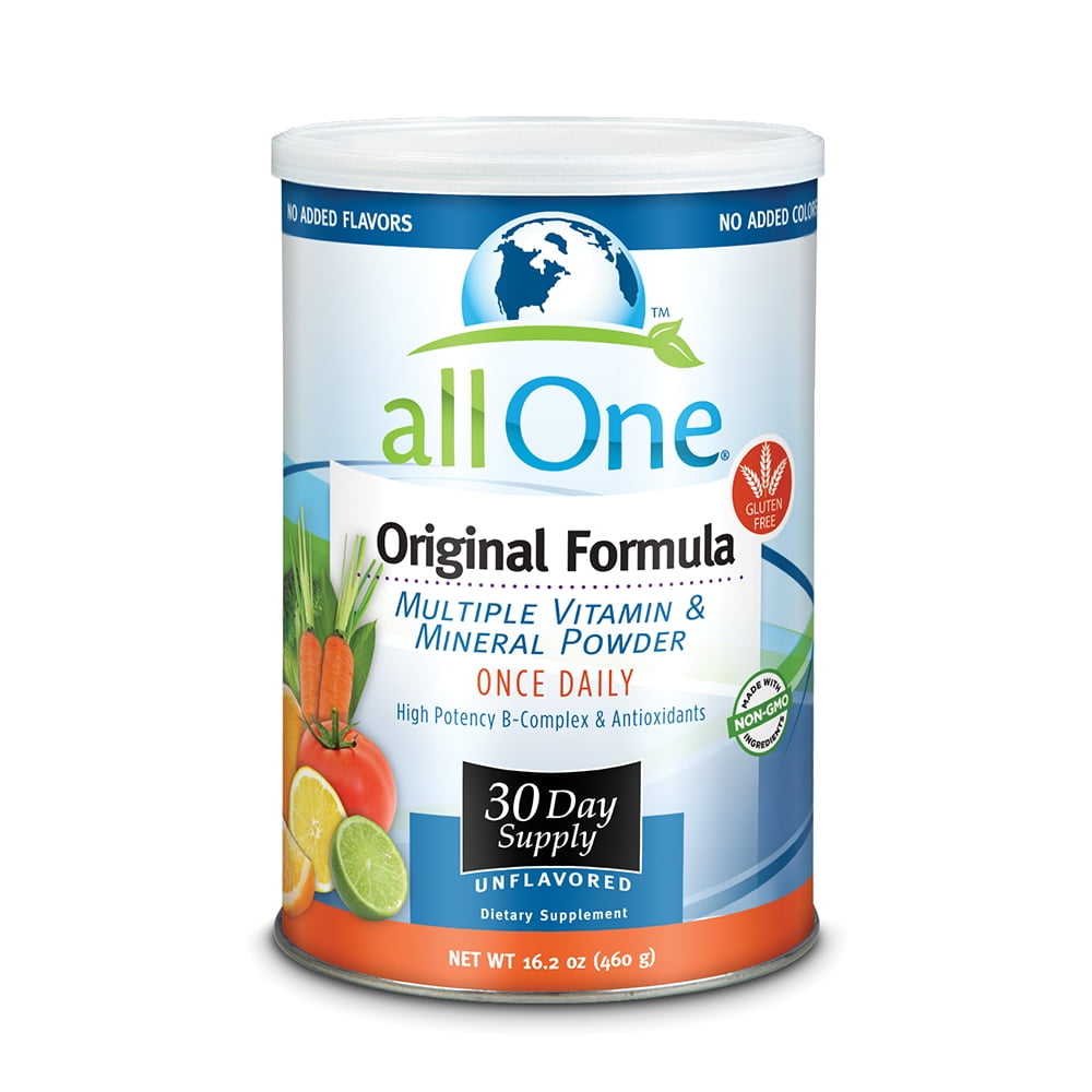 allOne Multiple Vitamin & Mineral Powder, Original Formula Once Daily