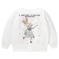thumbnail image 3 of URMAGIC Toddler Girl Boy Long-sleeved Crew-neck Pullover Cute Printed Top Kids Hoodie Sweatshirt, 3 of 12