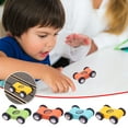 thumbnail image 2 of DPTALR Early Childhood Education Of Four Beech Wooden Cars, Track Inertial Sliding Slides, Pull Back Racing Educational Toys, 2 of 9