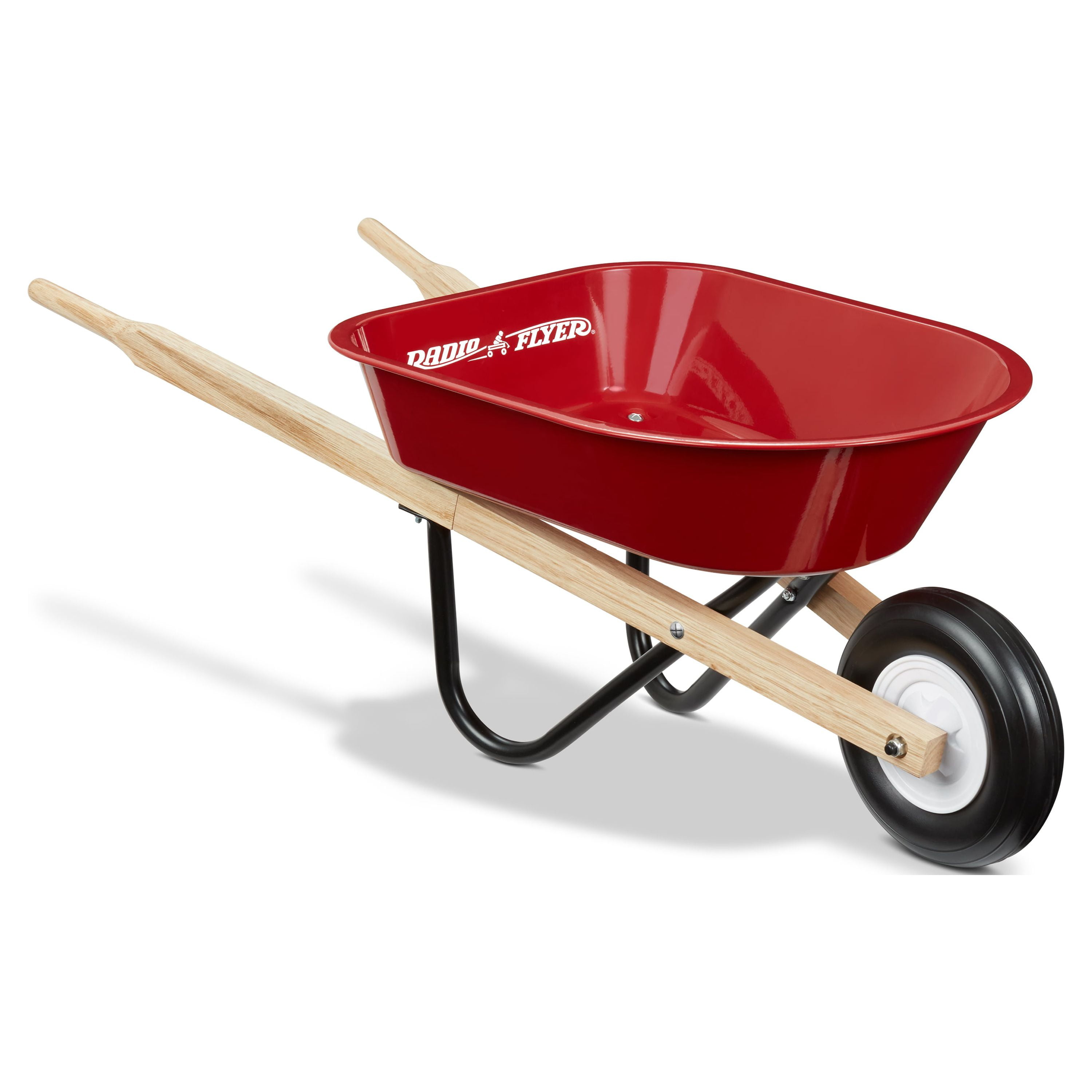 Radio Flyer, Kid's Wheelbarrow Toy, Material Steel Body, Red