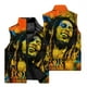 thumbnail image 2 of Chaqueta sin mangas con estampado 3D de Bob Marley Singer para hombre, para deportes al aire libre, estilo hip hop callejero, clásica, con cuello alto y cremallera, 2 of 4