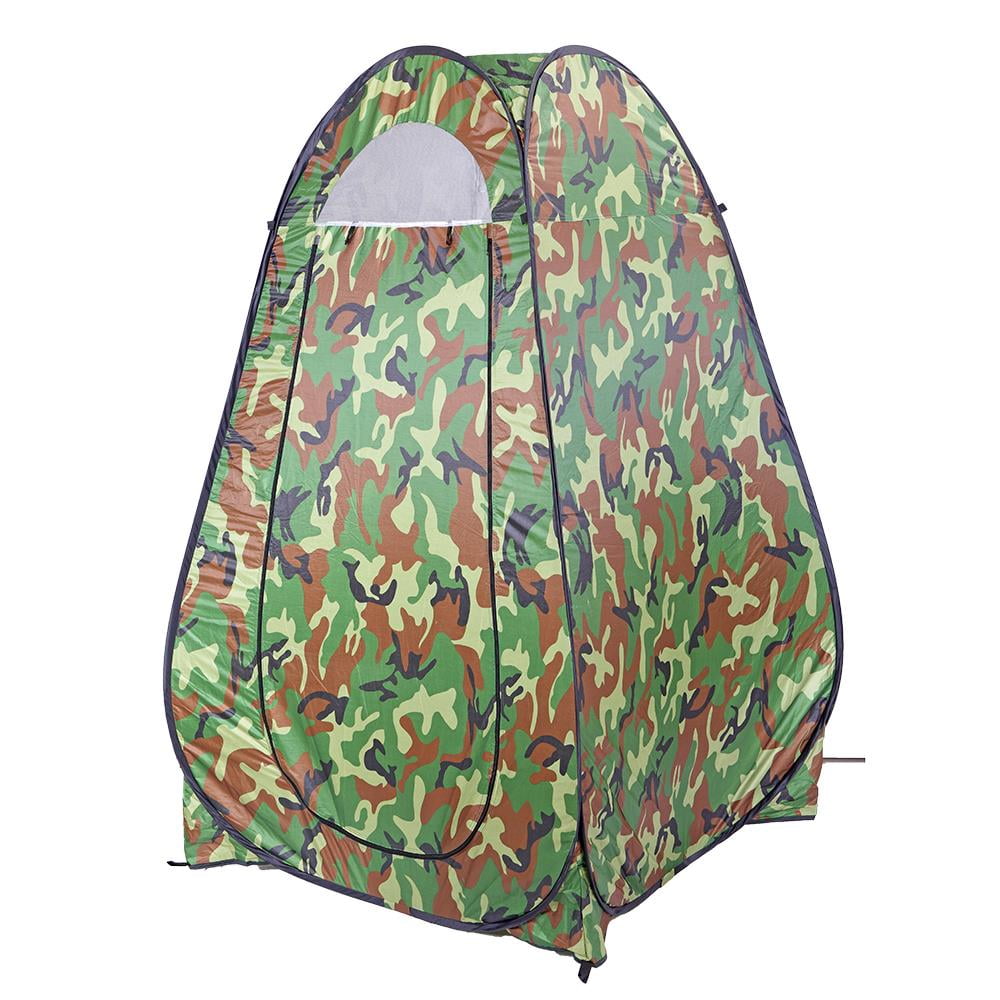 Zimtown 47"x 47" Portable Bathroom Tent Pop up Tent with Handbag Green ...