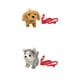 thumbnail image 1 of 2 piezas de perro de peluche electrónico realista, lindo y divertido juguete para niños pequeños peluche y husky, 1 of 9