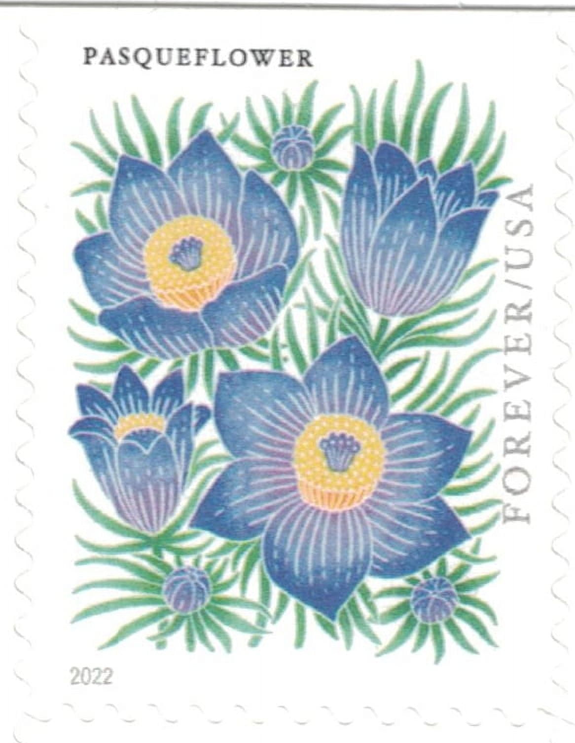 Mountain Flora USPS Forever Postage Stamp 1 Book of 20 US First Class  Wedding Celebration Anniversary Flower Party (20 Stamps) 