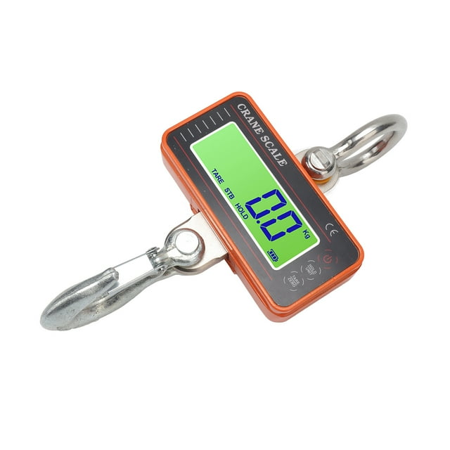 1500kg 3000lb Digital Crane Scale, Electronic Industrial Heavy Duty Hanging Scale, LED Large Screen Display With Hold, High Accuracy Hanging Weighing Scale