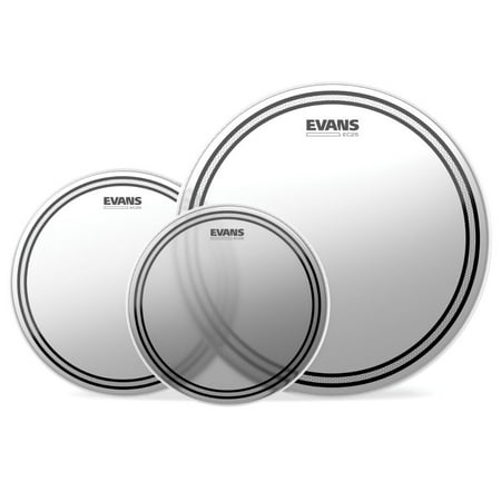 EVANS EC2 SST Coated Drum Head Pack Standard - 12/13/16