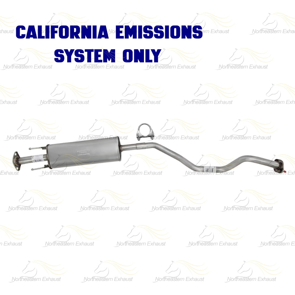 Northeastern Exhaust Front Manifold Catalytic, Rear Catalytic & Resonator Fits 2013-2019 Nissan Sentra 1.8L (California Emissions Only) - Direct Fit EPA-Approved | Stainless Steel System Kit