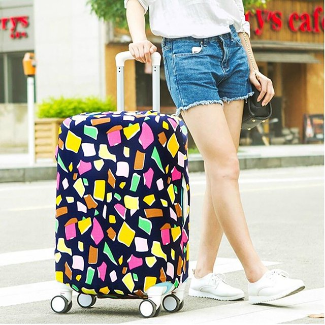 Cubierta De Equipaje Protectora Antiincrustante Accesorios De Viaje Maleta Polvo huangjie unisex