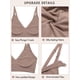 thumbnail image 4 of Sostén de Lactancia Sin Costuras y Sin Aros MOMANDA con Escote en V Rosa Talla M, 4 of 5