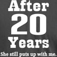 thumbnail image 3 of CafePress - 20Th Anniversary Funny Quote T Shirt - Mens Comfort Colors Shirt, 3 of 5