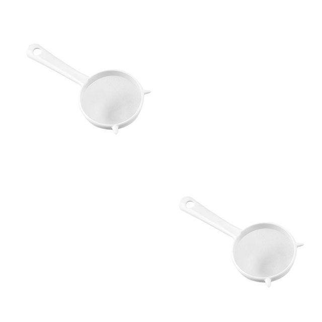Advancent Colador sin óxido mano de obra filtro colgante herramientas de ajuste suministros de cocina coladores reutilizables de red de nailon Type1 NO1