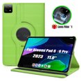 thumbnail image 1 of Leather Case for Xiaomi Pad 6/Mi Pad 6 Pro 11" Tablet 2023 Protective Case with Sleep/Wake Function and 360 Rotating Stand Cover Green Xiaomi Pad 6(6 Pro), 1 of 6