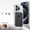 Silver, variant on For iPhone 15 Pro Phone Case,2-in-1 Snap Buckle Switch,No Back Design,Heat Dissipation Shockproof Anti-fall Drop Protection,With Camera Protector,Anti-Scratch Rugged Phone Case,Orange