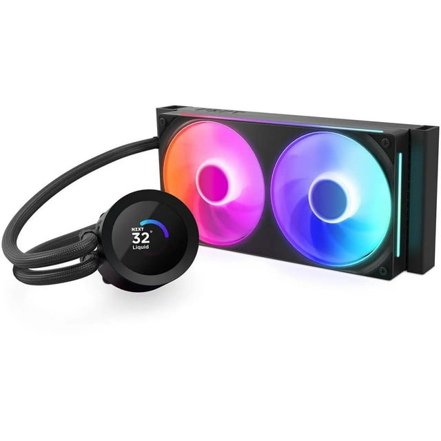 Enfriador Líquido para CPU NZXT Kraken Plus 240 RGB 240mm Negro